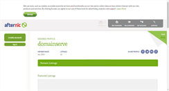 Desktop Screenshot of domainserve.co.uk